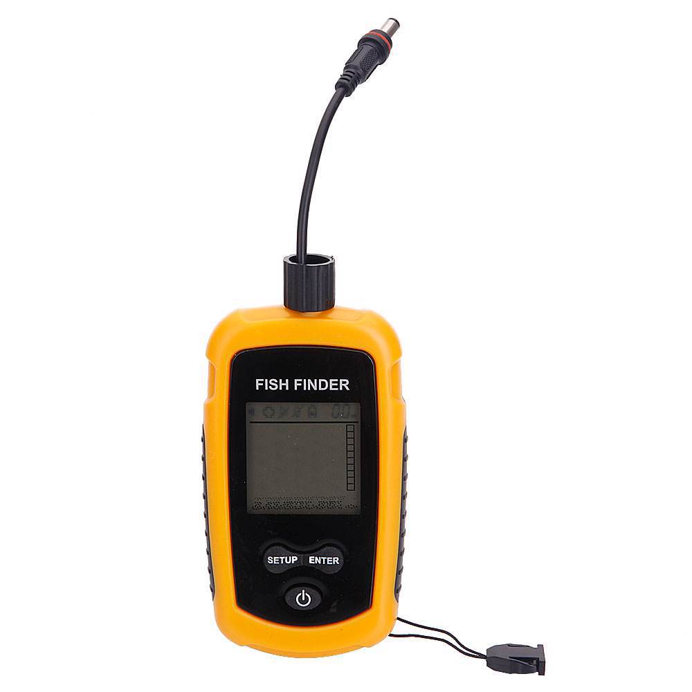 Sonda de Pesca Portátil com Al - Fishing Depth Finder avaliação e preço