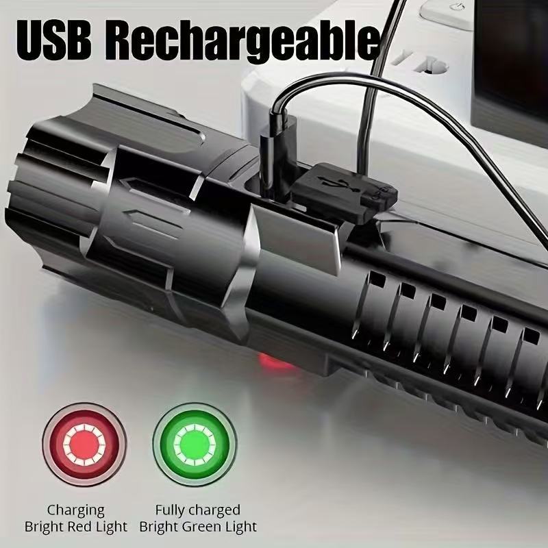 Nova lanterna led de alta potê - Fish Finder Battery avaliação e preço
